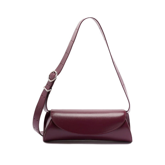 Jil Sander Cannolo small leather shoulder bag Shoulder
