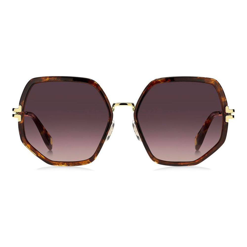 MARC JACOBS MOD. MJ 1089_S metal sunglasses for ladies with hexagonal lenses, luxurious eyewear