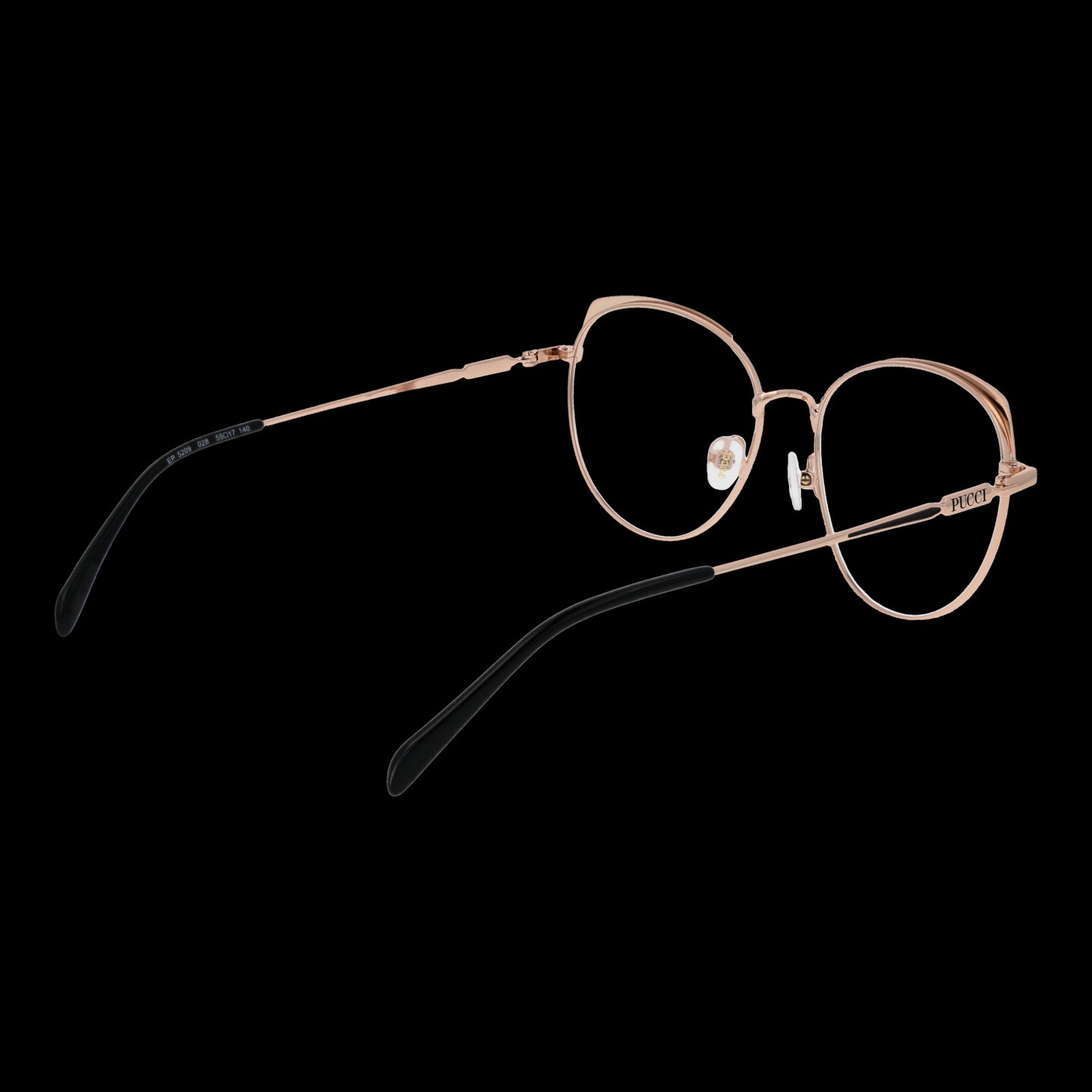 Fashionable lady's eyewear PUCCI MOD. EP5209 55028 with sleek design and thin frames.