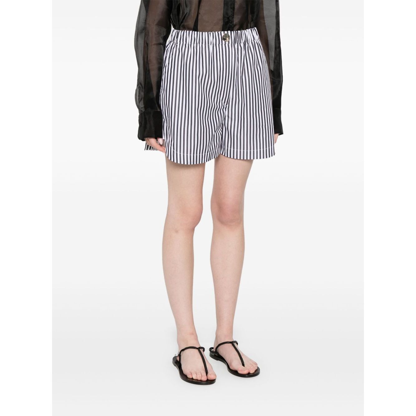 SportMax Shorts Black Short trousers