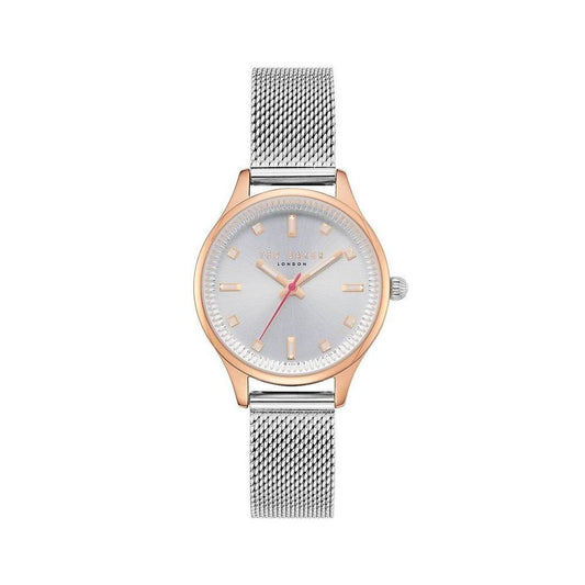 Ted Baker Silver Stainless Steel Watch