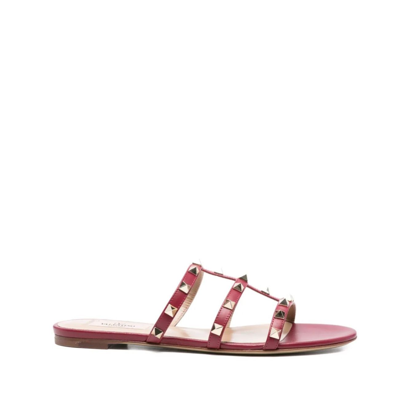 Valentino Garavani Rockstud three-strap sandals Sandals
