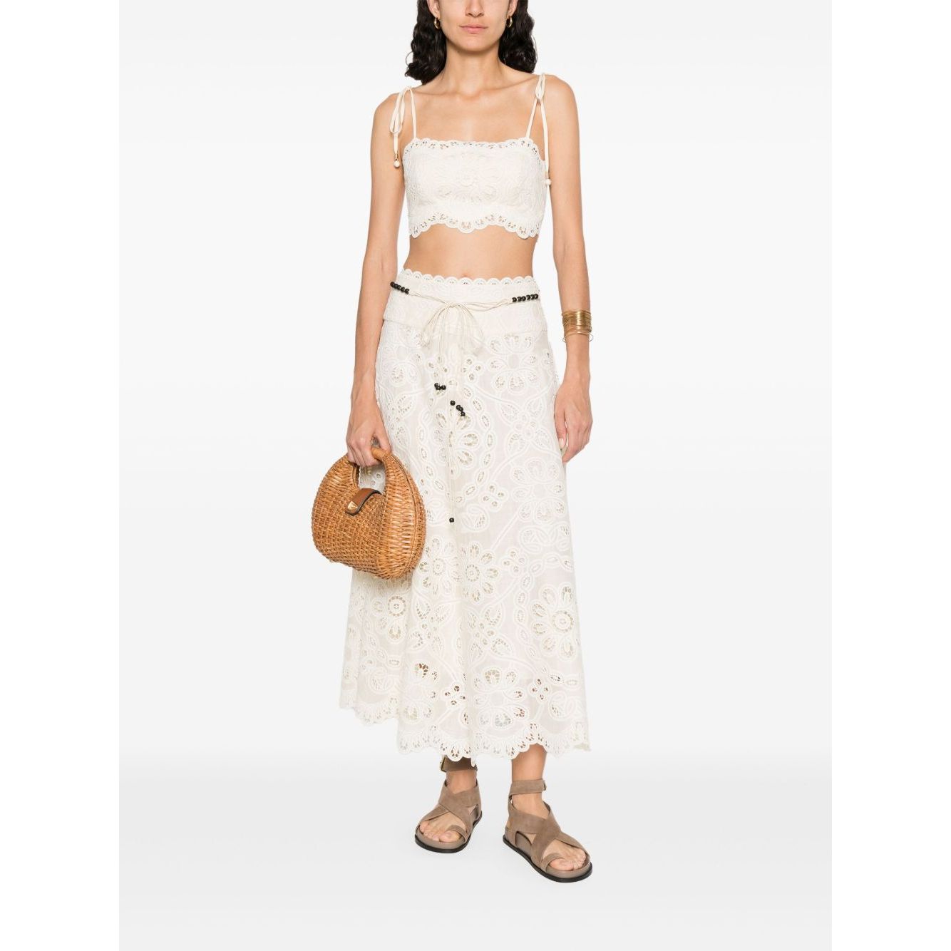 Zimmermann Skirts Ivory Skirts