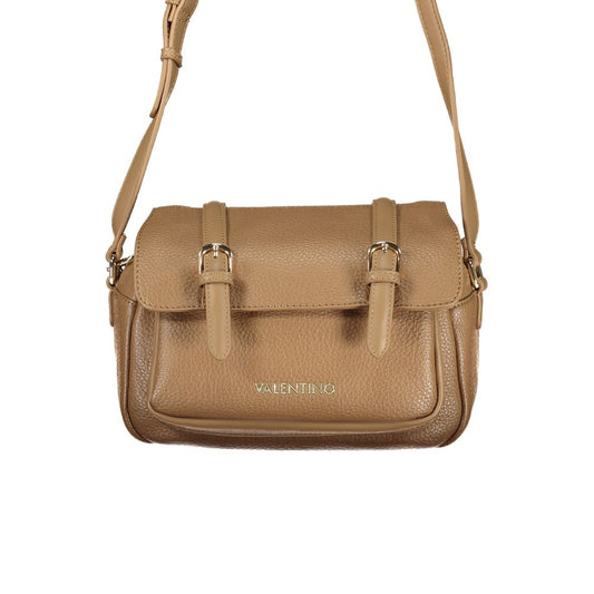 Valentino Brown Polyethylene Handbag