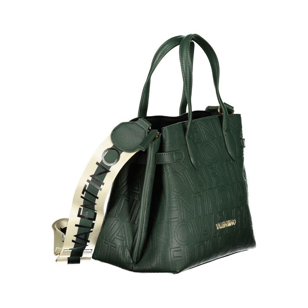 Valentino Green Polyethylene Handbag