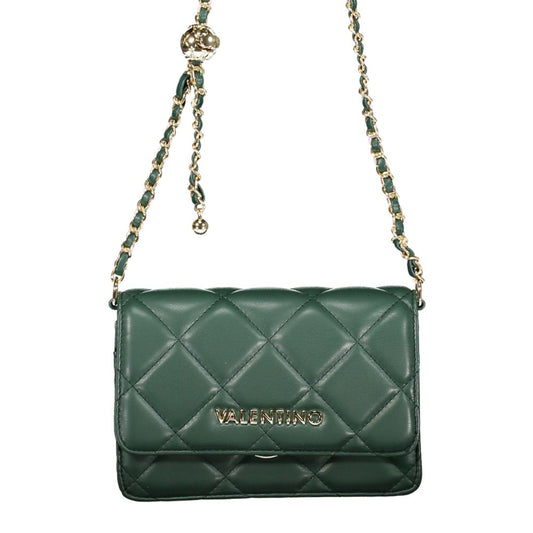 Mario Valentino Verde Poliuretano Woman Shoulder Bag