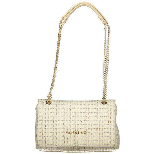 Valentino White Polyester Handbag