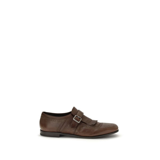 Church's Brown Calf Leather Bos Taurus Slip-On Loafers 1728,72470364320,Brown,Church's,EU 38 | US 5,EU 38.5 | US 5.5,EU39.5/US6.5,EU39/US6,EU40.5/US7.5,EU40/US7,EU41.5/US8.5,EU41/US8,EU42/US9,EU43/US10,EU44/US11,Loafers - Shoes,Men,New with tags,Shoes,Sli