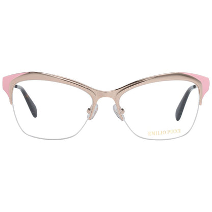 Emilio Pucci Gold Metal Glasses (Frames) 1728,67434610848,Accessories,Emilio Pucci,Glasses (Frames) - Glasses and Sunglasses - Accessories,Glasses and Sunglasses - Accessories,Gold,New with tags,Women