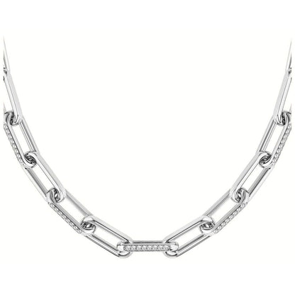 Hugo Boss Silver Stainless Steel Necklace