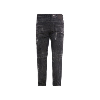 Dsquared² Black Cotton Jeans Denim 1728,44,75611013280,Black,Clothing,Dsquared²,Jeans Denim - Clothing,New with tags,Women