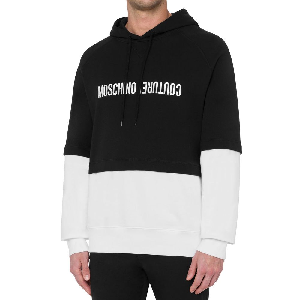 Moschino Black Cotton Sweatshirt