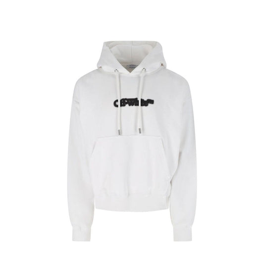 Off-White White Cotton Sweatshirt