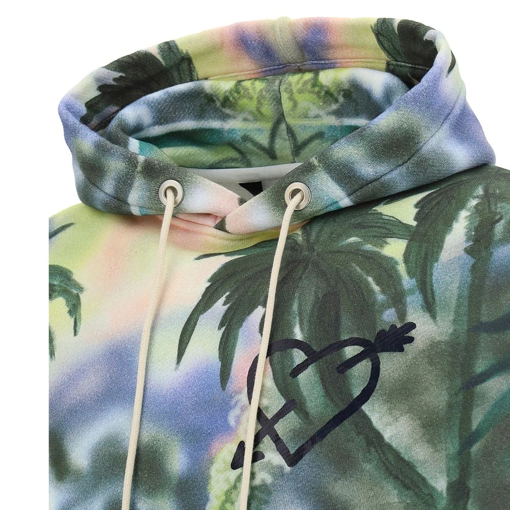 Palm Angels Bicolor Cotton Sweatshirt