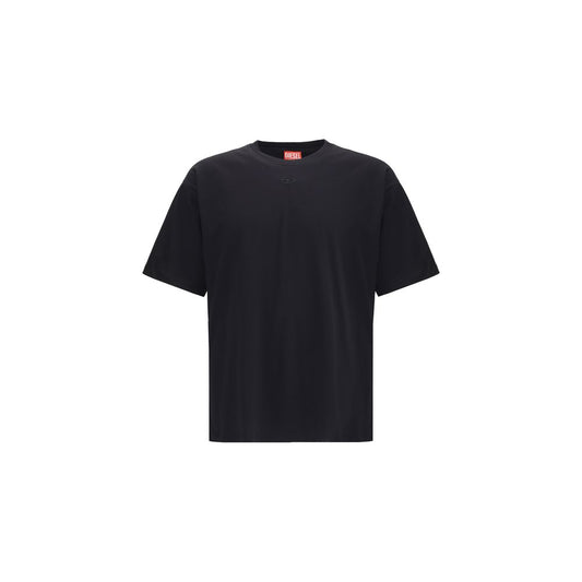 Diesel Black Cotton T-Shirt