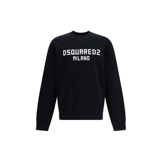 Dsquared² Black Cotton Sweatshirt