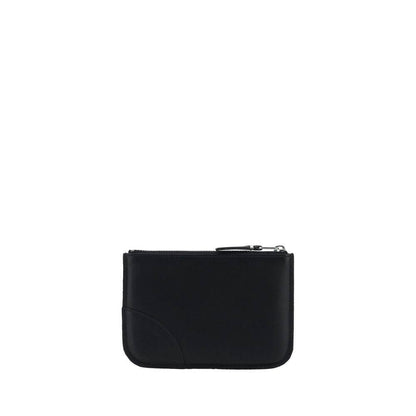 Comme Des Garçons Black Calf Leather Bos Taurus Wallet
