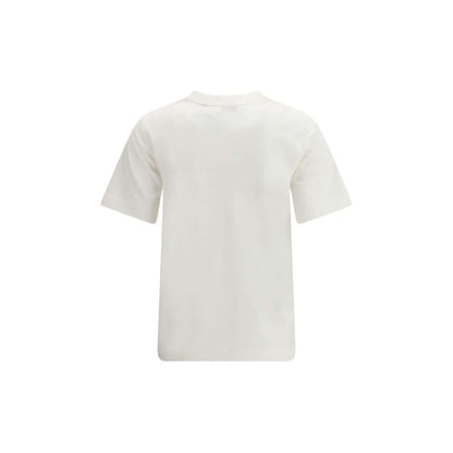 Burberry White Cotton T-Shirt