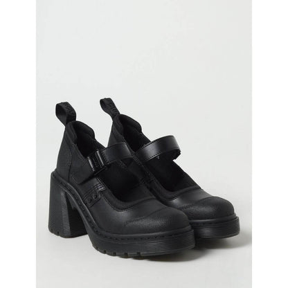 Dr. Martens Black Leather Platform Pumps