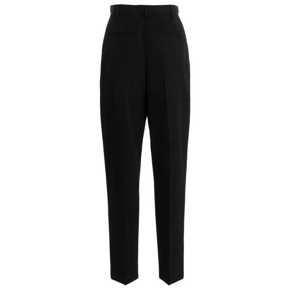Tory Burch Black Polyester Dress Pants