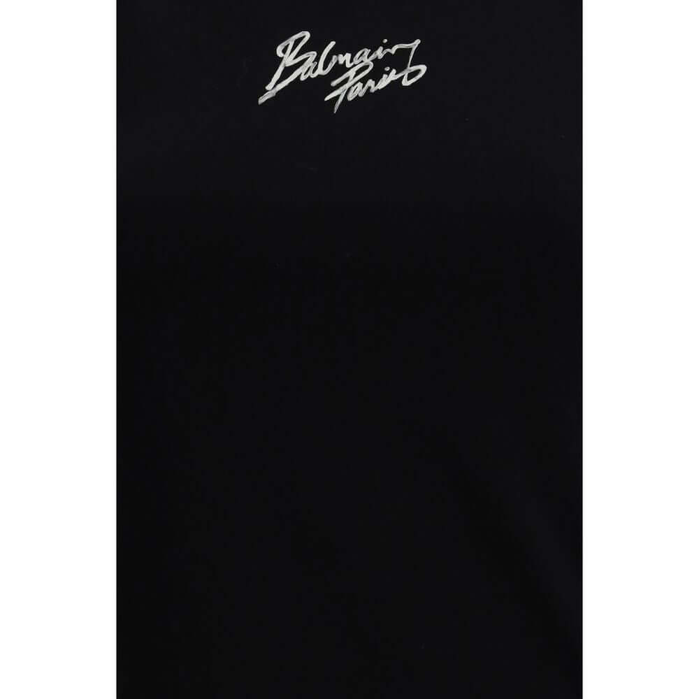 Balmain Black Cotton Top