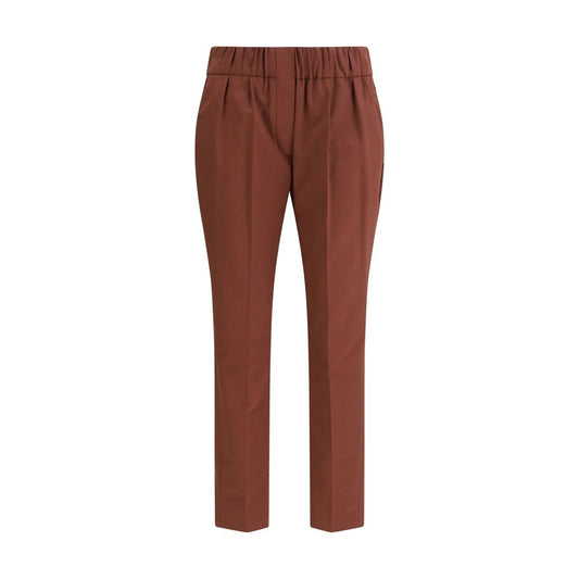 Brunello Cucinelli Multicolor Cotton Casual Pants 1728,72470364320,Brunello Cucinelli,Casual Pants - Pants - Clothing,Clothing,IT40 | M,IT42 | L,IT44 | L,IT46|XL,Multicolor,New with tags,Pants - Clothing,Women
