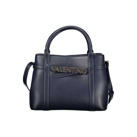 Mario Valentino Blu Polyurethane Woman Handbag 1728,67403481248,Bags,Blue,Handbags - Bags,Mario Valentino,New with tags,Women