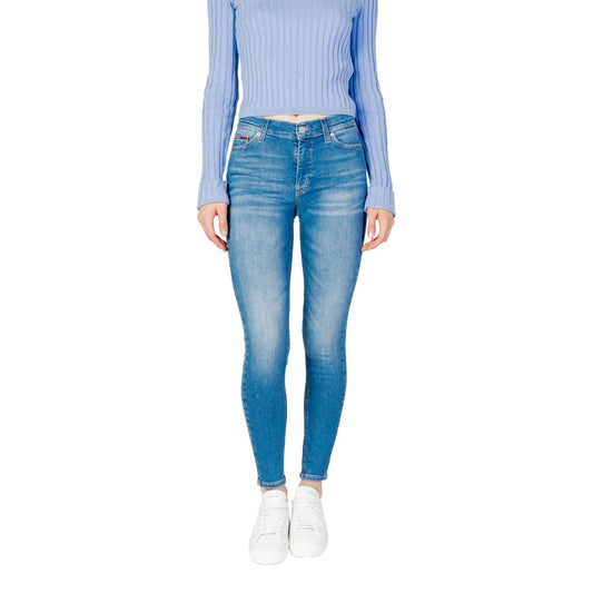 Tommy Hilfiger Blue Cotton Skinny Jeans