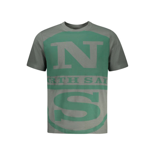 North Sails Verde Cotton Men T-Shirt 1728,3XL,67403481248,Clothing,Green,L,M,Men,New with tags,North Sails,S,T-Shirts - Clothing,T-Shirts - T-Shirts - Clothing,XL,XXL