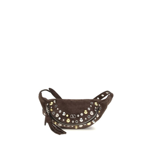 Valentino Garavani Brown Calf Leather Bos Taurus Shoulder Bag 1728,72470364320,Bags,Brown,Men,New with tags,Shoulder Bags - Bags,Valentino Garavani