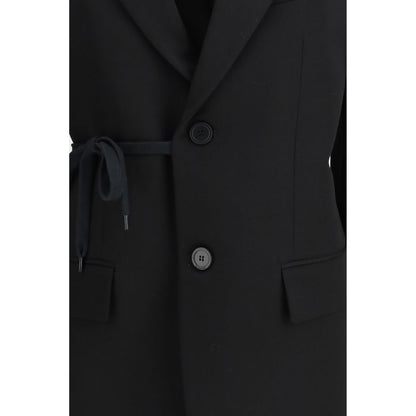 Balenciaga Black Wool Jackets And Coat 1728,72470364320,Balenciaga,Black,Clothing,IT38 | S,IT40 | M,Jackets & Coats - Clothing,New with tags,Women