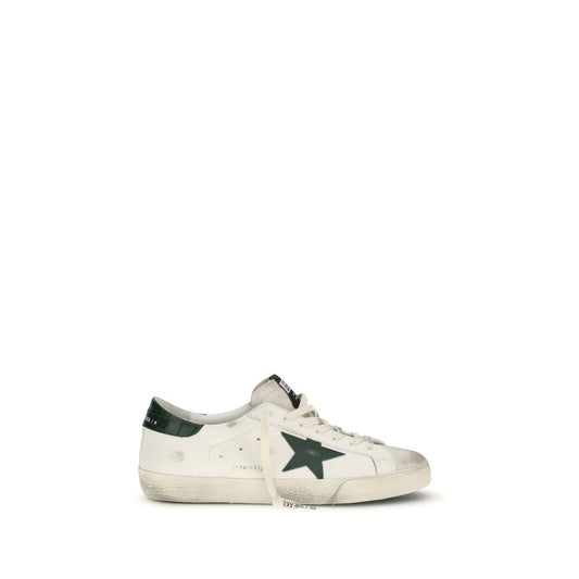 Golden Goose White Calf Leather Bos Taurus Low Top Sneakers 1728,72470364320,EU41/US8,EU45/US12,EU46/US13,Golden Goose,Low Tops - Sneakers - Shoes,Men,New with tags,Shoes,Sneakers - Shoes,White