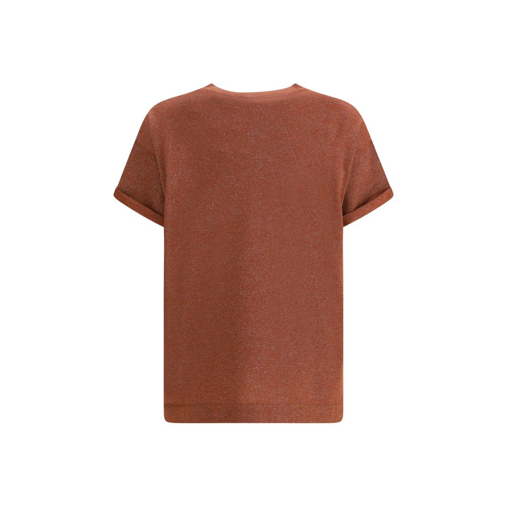 Brunello Cucinelli Multicolor Nylon Long Sleeve T-Shirt