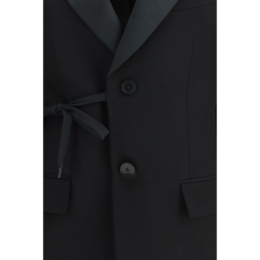 Balenciaga Black Wool Coat 1728,72470364320,Balenciaga,Black,Clothing,Coats - Jackets & Coats - Clothing,IT36 | XS,Jackets & Coats - Clothing,New with tags,Women