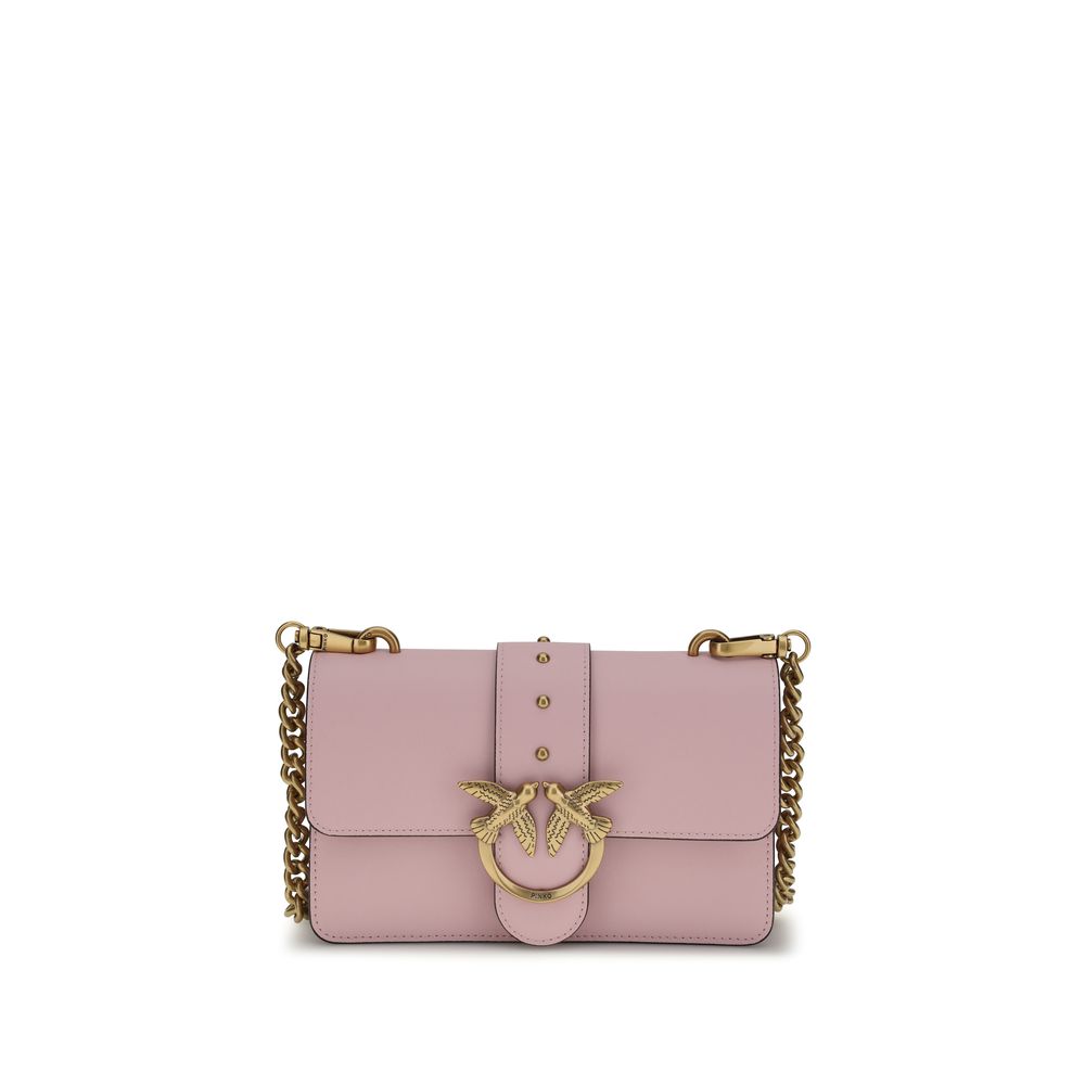PINKO Multicolor Calf Leather Bos Taurus Shoulder Bag
