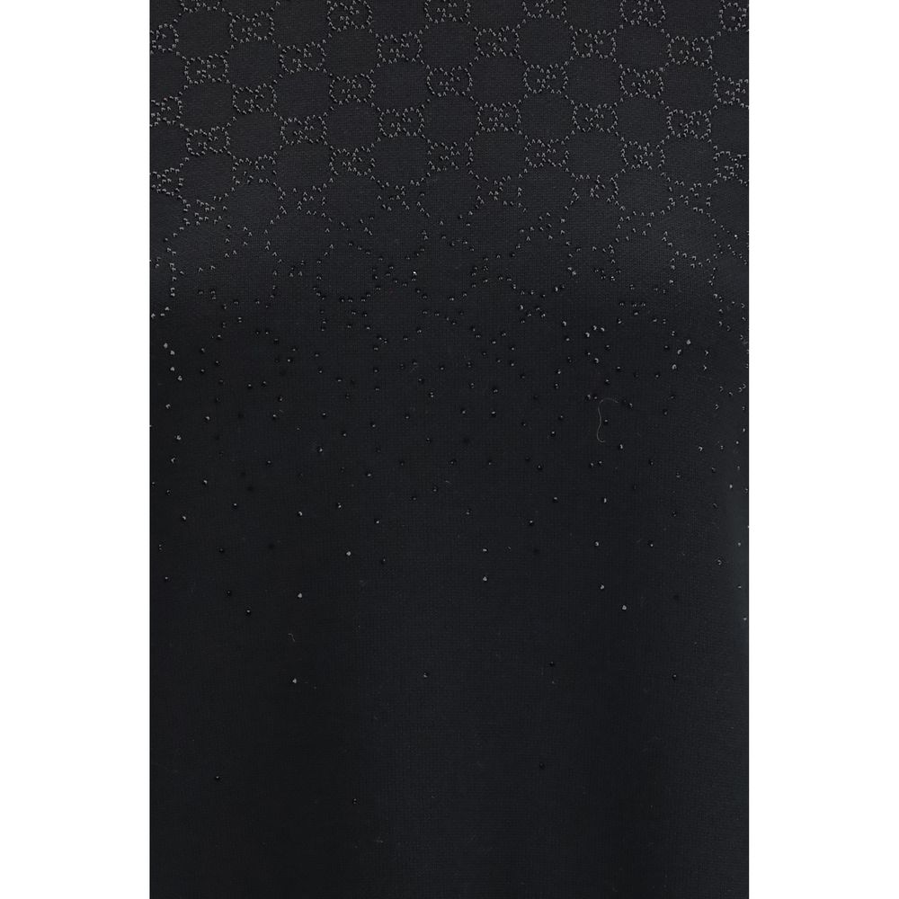 Gucci Black Wool Casual Dress 1728,72470364320,Black,Casual - Dresses - Clothing,Clothing,Dresses - Clothing,Gucci,M,New with tags,S,Short - Dresses - Clothing,Shortsleeve - Dresses - Clothing,Women