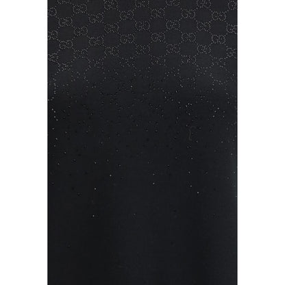 Gucci Black Wool Casual Dress 1728,72470364320,Black,Casual - Dresses - Clothing,Clothing,Dresses - Clothing,Gucci,M,New with tags,S,Short - Dresses - Clothing,Shortsleeve - Dresses - Clothing,Women