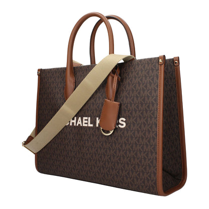 Michael Kors Brown Fabric Handbag 1728,75667636384,Bags,Brown,Handbags - Bags,Michael Kors,New with tags,Women