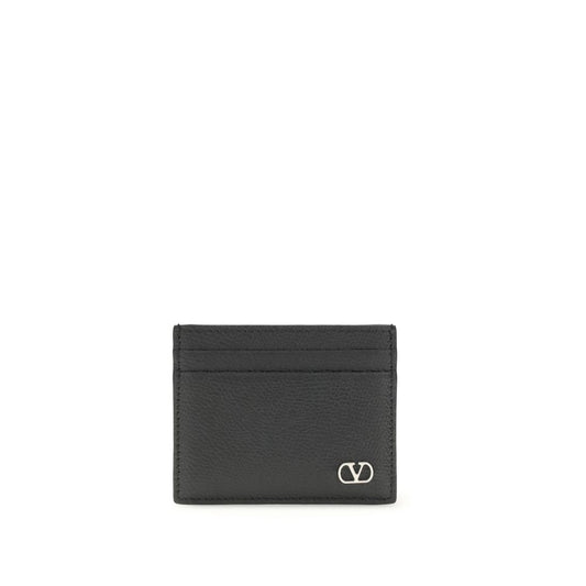 Valentino Garavani Black Calf Leather Bos Taurus Wallet 1728,72470364320,Accessories,Black,Men,New with tags,Valentino Garavani,Wallets - Accessories,Wallets - Wallets - Accessories