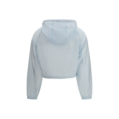 Prada Blue Recycled Polyamide Shell Jacket 1728,72470364320,Blue,Clothing,IT40 | M,IT42 | L,IT44 | L,Jackets & Coats - Clothing,New with tags,Prada,Shell Jackets - Jackets & Coats - Clothing,Women