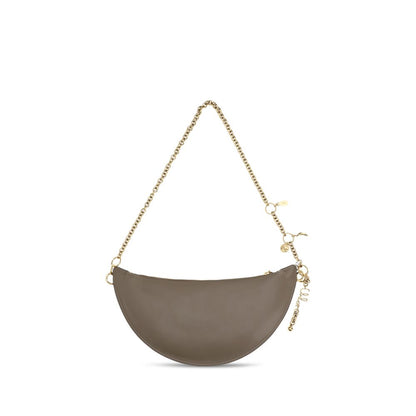Chloé Gray Calf Leather Bos Taurus Shoulder Bag 1728,72470364320,Bags,Chloé,Gray,New with tags,Shoulder Bags - Bags,Women