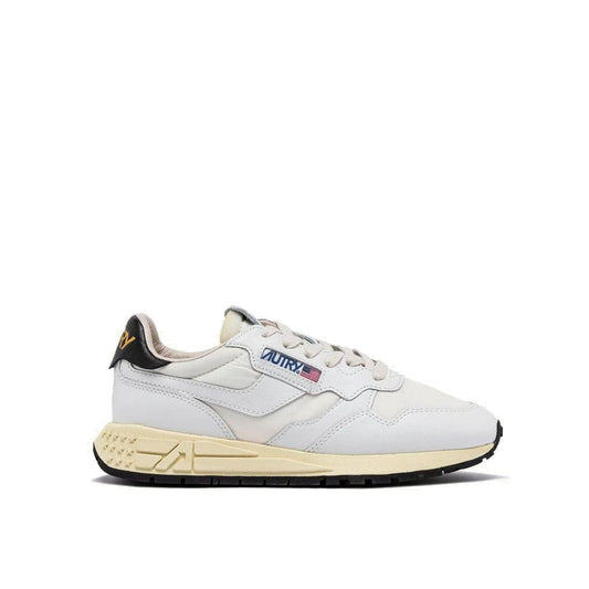 Autry White Fabric Athletic Sneakers 1728,75611013280,Athletic - Sneakers - Shoes,Autry,EU37/US7,EU38/US8,EU39/US9,EU40/US10,EU41/US11,EU42/US12,New with tags,Shoes,Sneakers - Shoes,White,Women