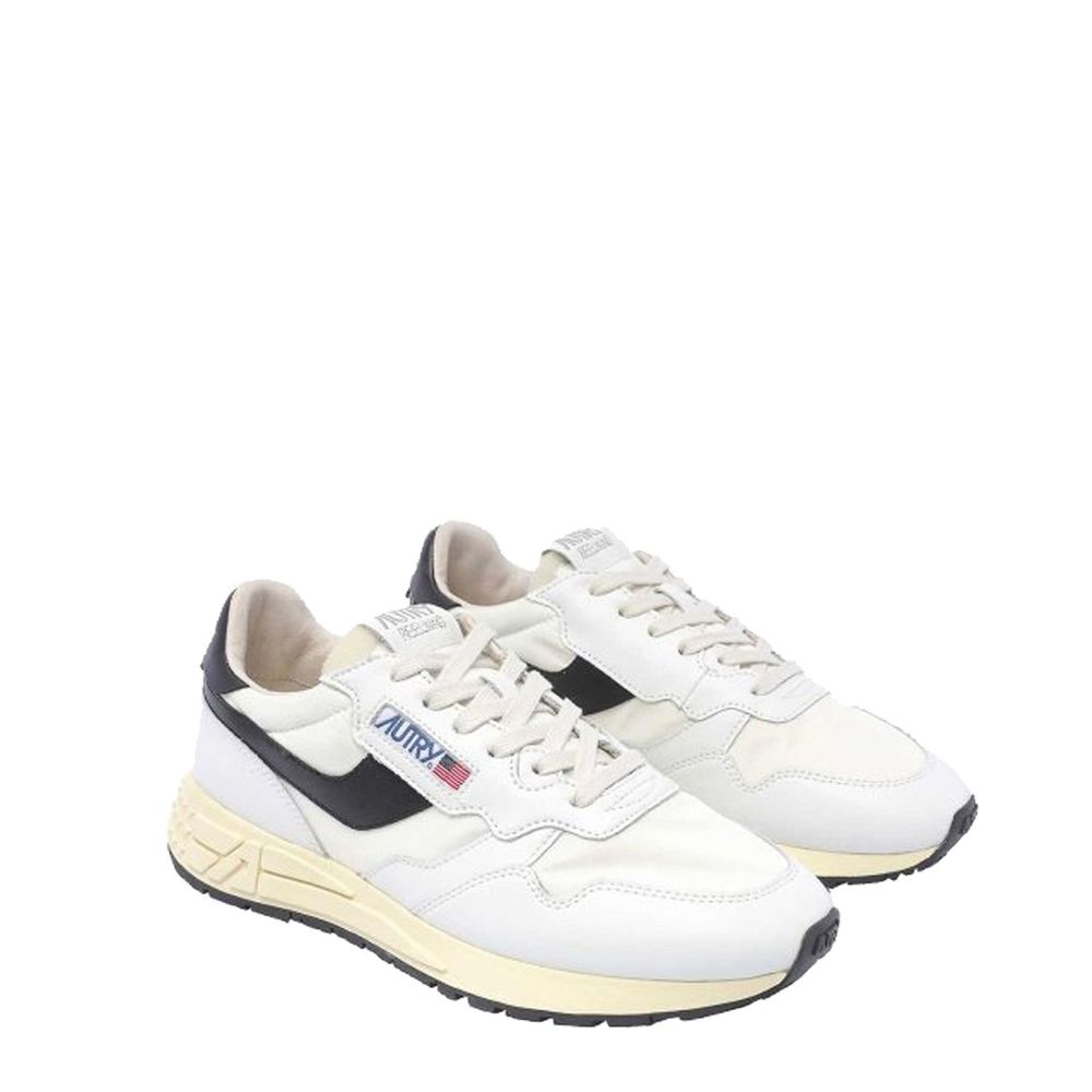Autry White Leather Low Top Sneakers 1728,75611013280,Autry,EU41/US8,EU42/US9,Low Tops - Sneakers - Shoes,Men,New with tags,Shoes,Sneakers - Shoes,White