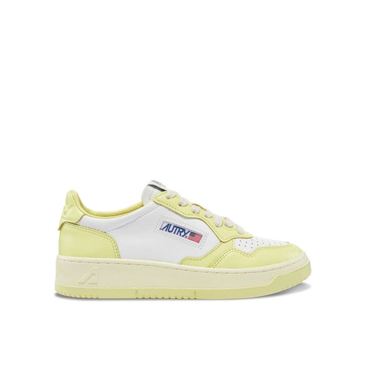 Autry White Leather Low Top Sneakers 1728,75611013280,Autry,EU36/US6,EU37/US7,EU39/US9,EU40/US10,EU41/US11,Low Tops - Sneakers - Shoes,New with tags,Shoes,Sneakers - Shoes,White,Women