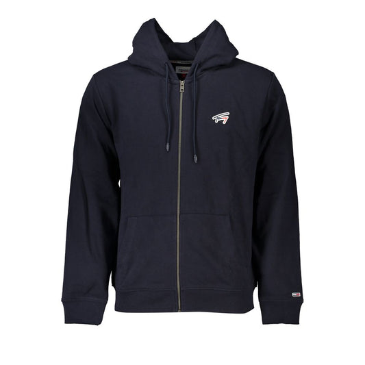 Tommy Hilfiger Blue Cotton Men's Hooded Sweatshirt 1728,67403481248,Blue,Clothing,Men,New with tags,S,Sweaters - Clothing,Sweatshirts - Sweaters - Clothing,Tommy Hilfiger