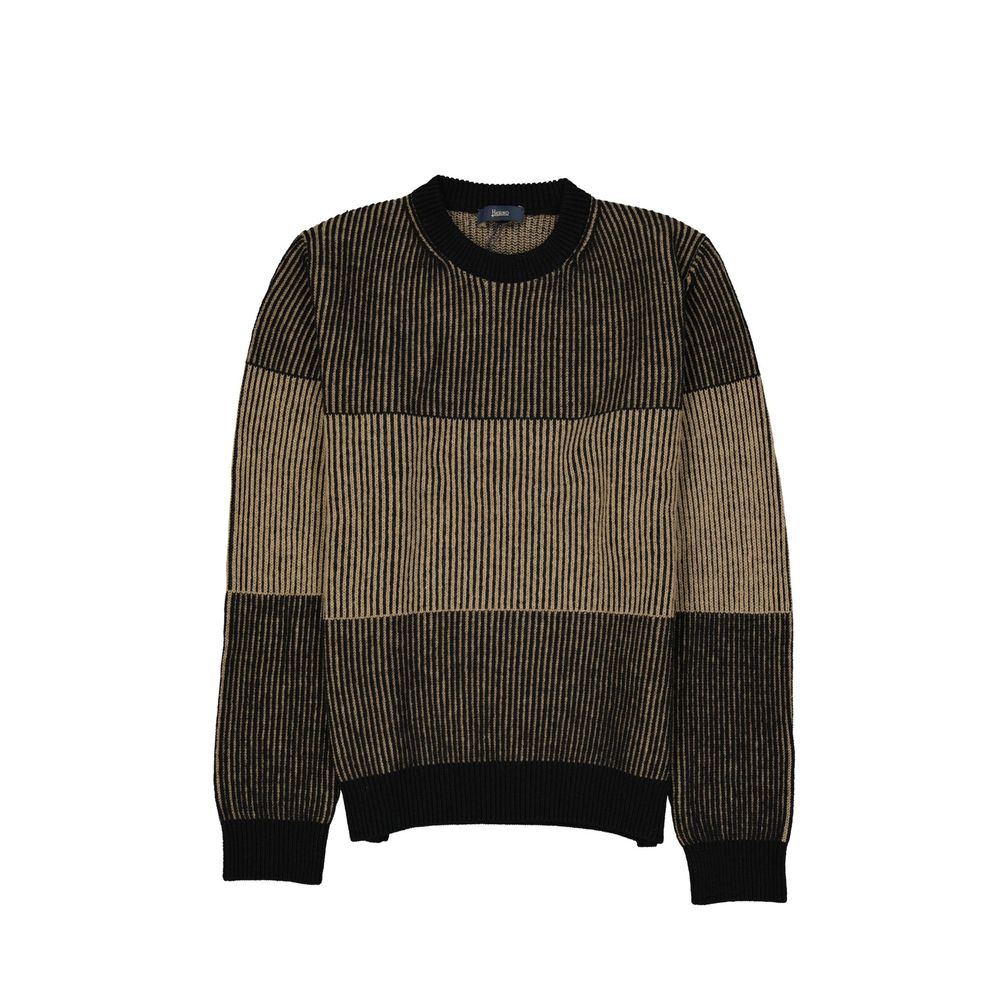 Herno Blue Wool Sweatshirt 1728,48 | M,75611013280,Blue,Clothing,Herno,IT50 | L,IT52 | XL,Men,New with tags,Sweaters - Clothing,Sweatshirts - Sweaters - Clothing