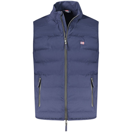 Norway 1963 Blu Polyester Men's Vest 1728,3XL,67403481248,Blue,Clothing,Jackets & Coats - Clothing,L,M,Men,New with tags,Norway 1963,S,Sleveless Jacket - Jackets & Coats - Clothing,XL,XXL