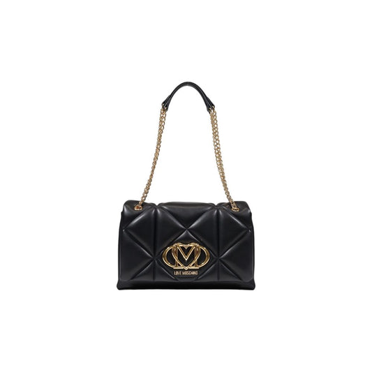 Love Moschino Black Polyethylene Handbag 1728,71956299936,Bags,Black,Handbags - Bags,Love Moschino,New with tags,Women