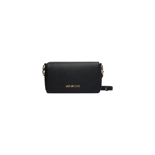 Love Moschino Black Polyethylene Handbag 1728,71956299936,Bags,Black,Handbags - Bags,Love Moschino,New with tags,Women