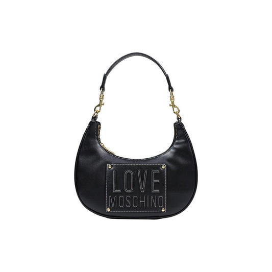 Love Moschino Black Polyethylene Handbag 1728,71956299936,Bags,Black,Handbags - Bags,Love Moschino,New with tags,Women